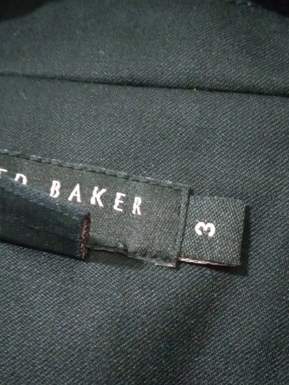 Ted Baker Black Sleeveless Tailored Vest with Pink Lining
